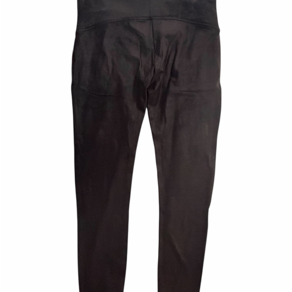 Sold out, SPANX Black, Faux Leather, Fleece lined Leggings, Petite, XL, NWT